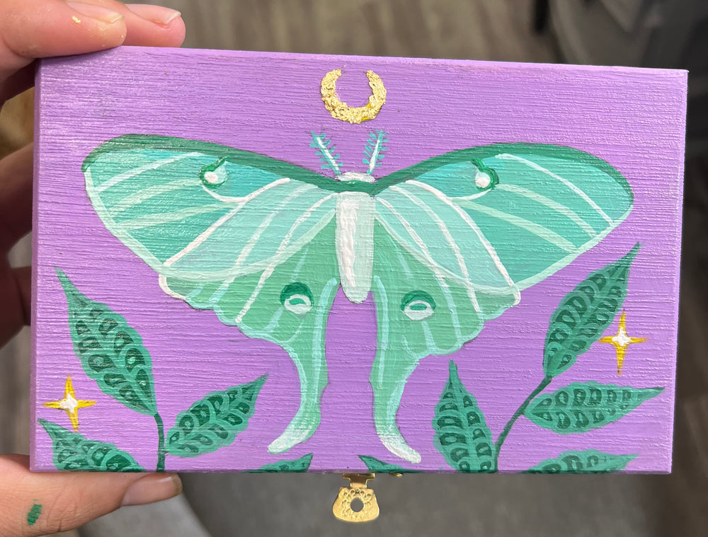 Luna Moth Box - Small