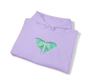 
                  
                    Load image into Gallery viewer, PRESALE - Lavender Luna Moth Hoodie
                  
                