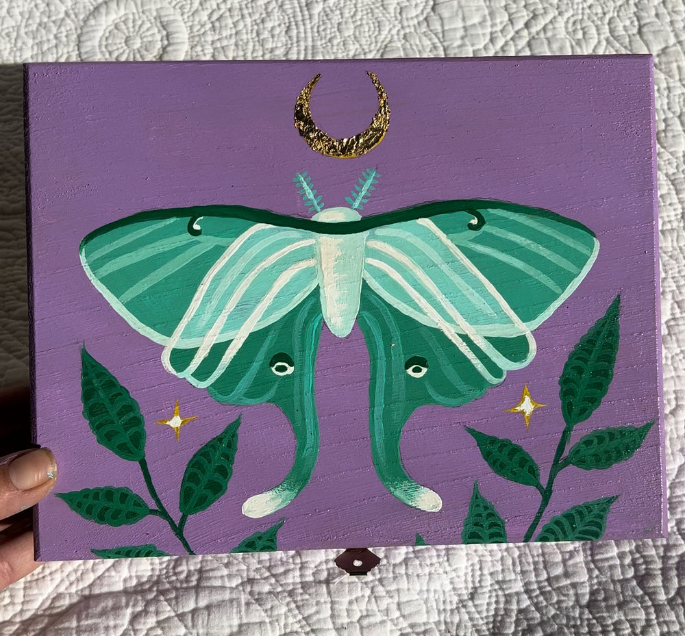 Luna Moth Box - Large